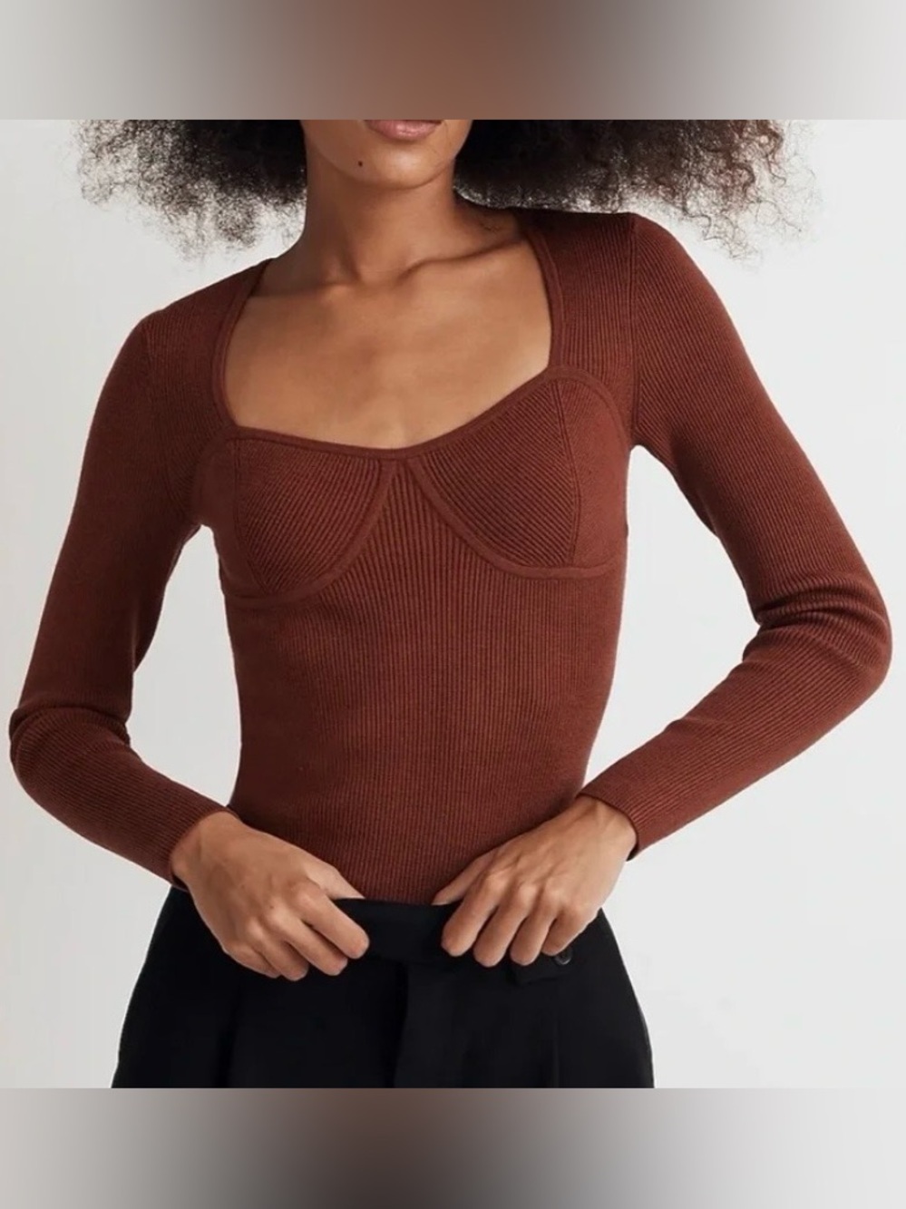 Madewell Signature Knit Sweater Top